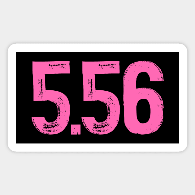 5.56 mm caliber Sticker by colorsplash